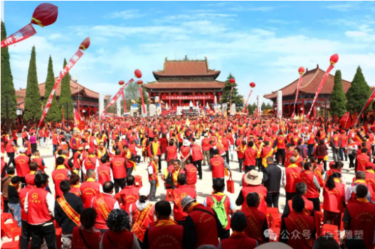 中華圣人傅說(shuō)誕辰3360周年紀(jì)念大典暨《傅說(shuō)圣像》開(kāi)光大典在平陸圣人廟隆重舉行